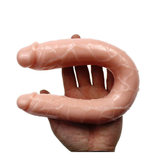 Raw Dildo Doble Niel 35.5 cm Piel - Imagen 4