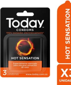 Condones Today  Hot Sensation