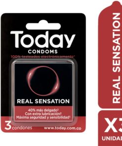 Condones Today Real Sensation Blister X 3 Und
