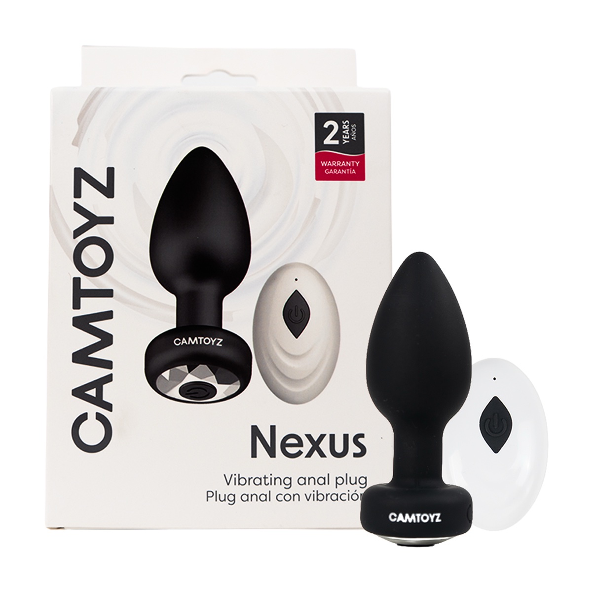 Plug anal con control Nexus Camtoyz