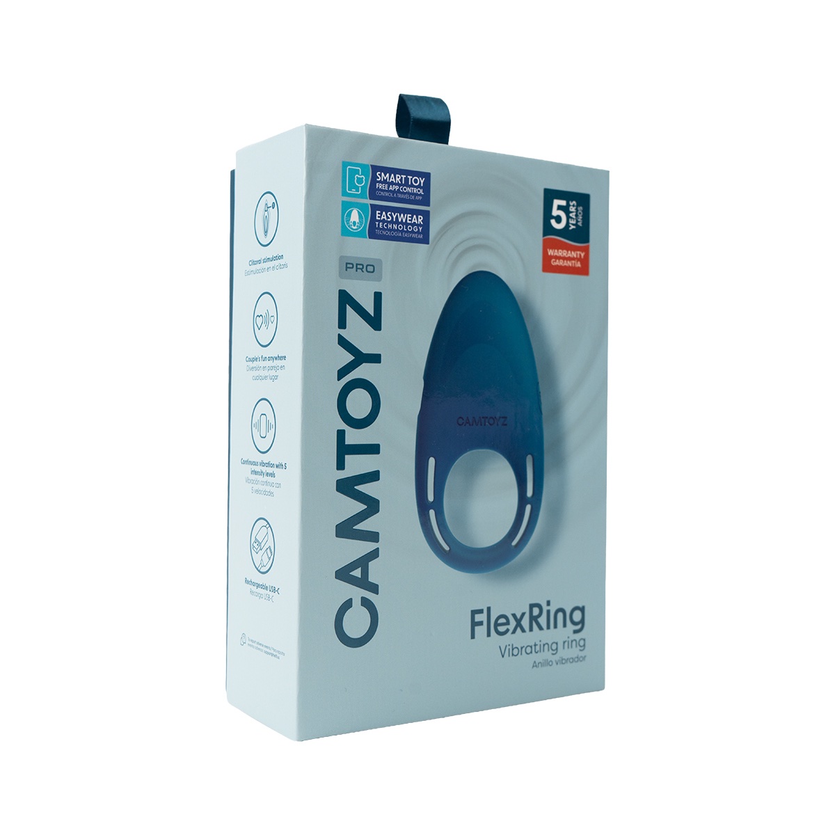 Anillo vibrador para el pene con App Flexring Camtoyz - Imagen 5