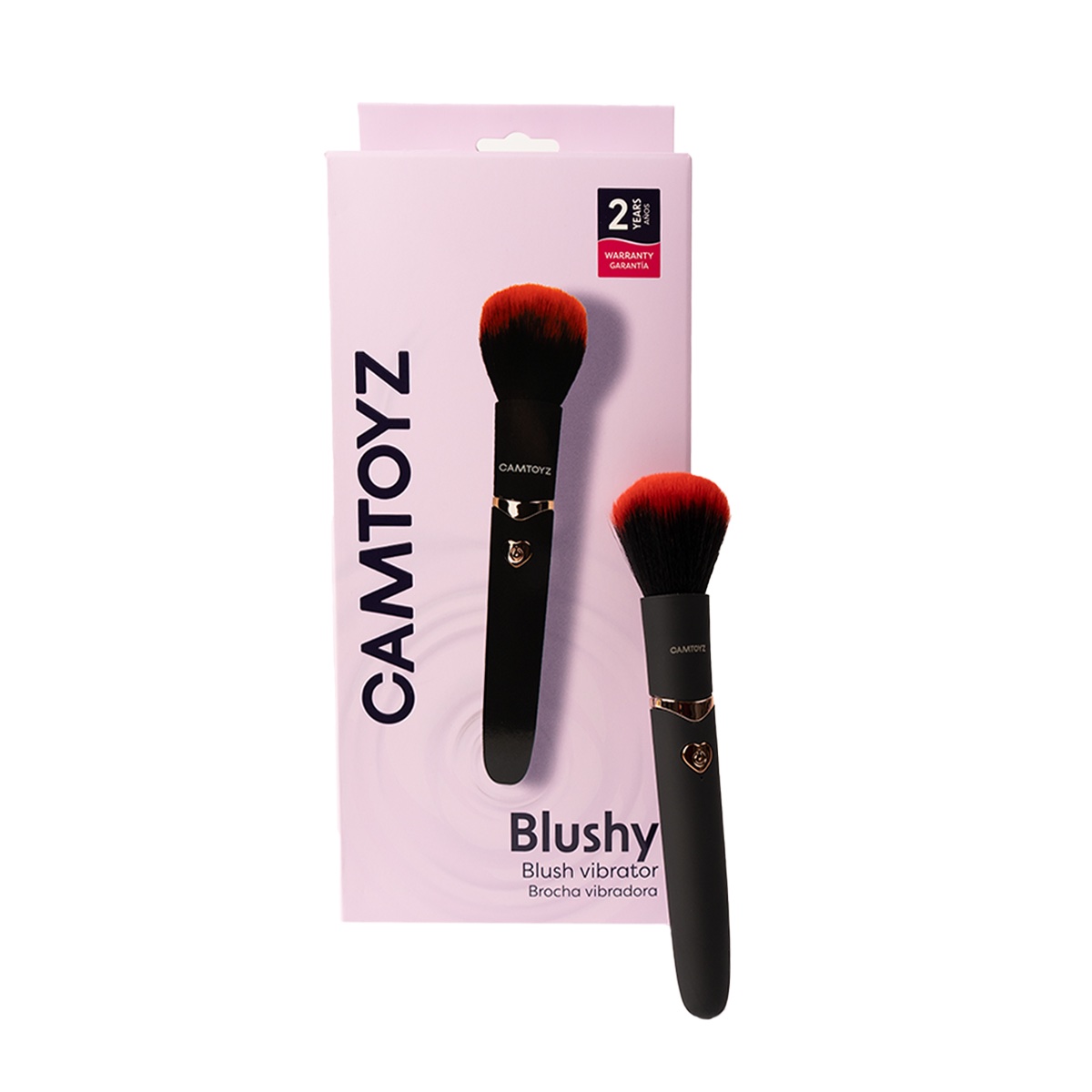 Bala Brocha Vibrador Blushy Camtoyz